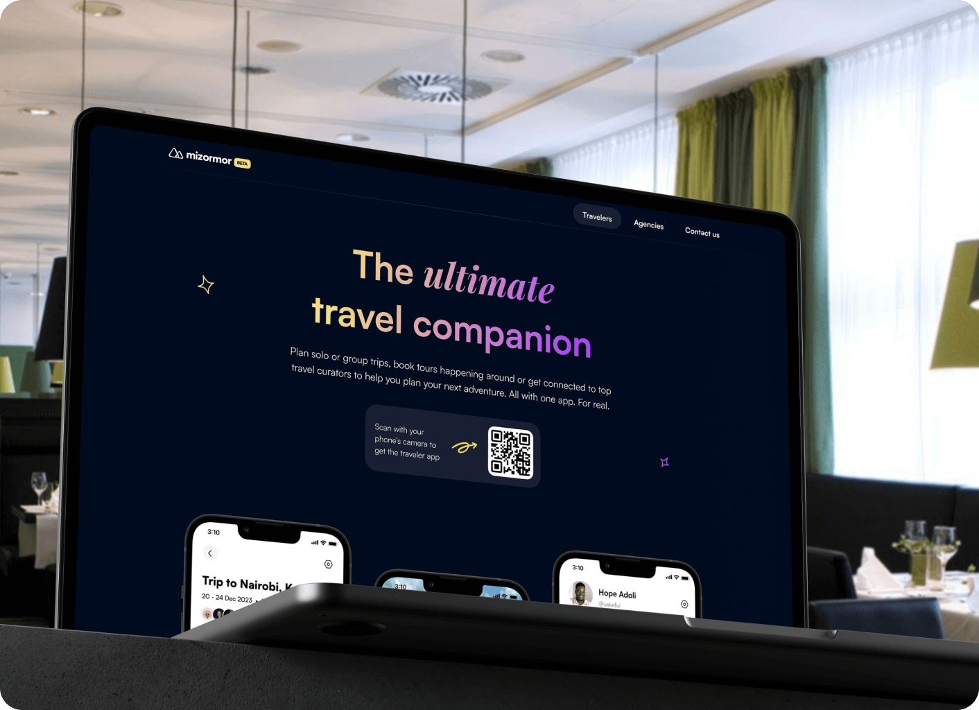 Mizormor website screenshot